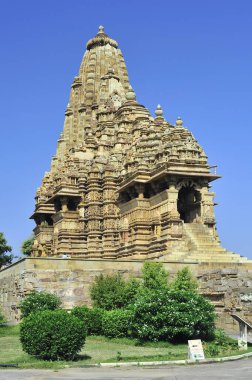 Kandariya mahadeva tapınağı khajuraho madhya pradesh Hindistan