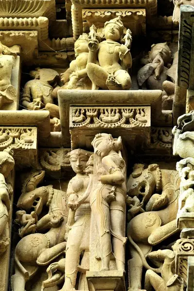 stock image apsara and nayika adinath temple khajuraho madhya pradesh india 