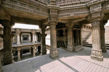 İyi adımlar Adalaj Vav Ahmedabad Gandi Nagar Gujarat Hindistan Asya
