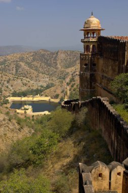 Fort, Rajasthan, Hindistan gündüz görüşü 