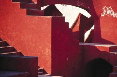Yeni Delhi, Hindistan 'daki Jantar Mantar astronomik gözlemevleri