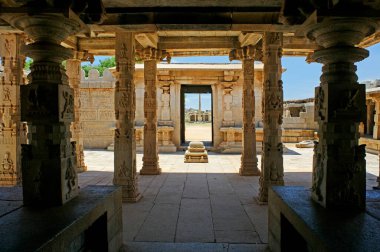 Hazara Rama Tapınağı, Hampi, Vijayanagar, Dist Bellary, Karnataka, Hindistan UNESCO Dünya Mirası