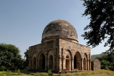 Sakkar Şah 'ın mezar Rojo, Dünya Mirası Alanı Champaner, Pawagadh, Gujarat, Hindistan 