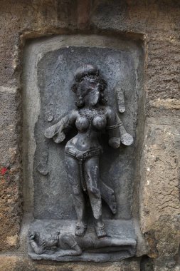 Mimarlık, chousath 64 yoginis tapınağı, Bhubaneswar, Orissa, Hindistan