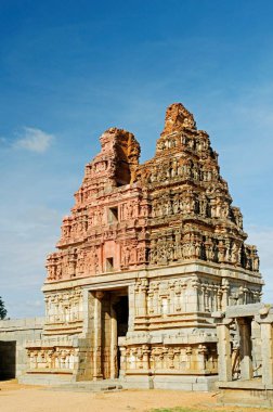 Shri Vijaya Vitthala Tapınağı 15. yüzyıl, Hampi, Vijayanagar, Dist Bellary, Karnataka, Hindistan UNESCO Dünya Mirası