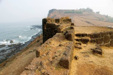 Peth kalesi, Ratnagiri, Konkan, Maharashtra, Hindistan 