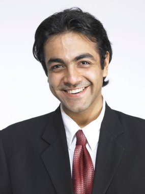 Güney Asyalı Hintli yöneticiye yakın çekim