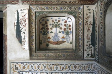 Mimarlık mirası Edmat doulas mezarı, Agra, Uttar Pradesh, Hindistan 