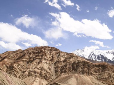 Dağlar, Ladakh, Jammu ve Kashmir, Hindistan 