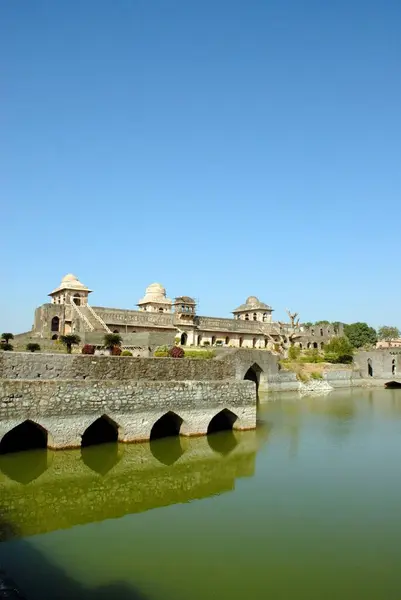 Stock image Jahaz Mahal, Mandu, District Dhar, Madhya Pradesh, India 