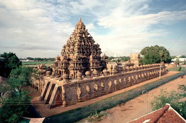 stock image Kailasanathar temple , Kanchipuram , Tamil Nadu , India