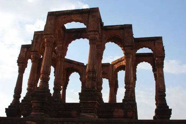 stock image A open chhatri at panchkundia, Mandore, Jodhpur, Rajasthan, India 