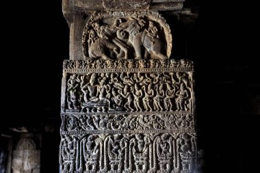 Mallikarjuna Tapınağı Pattadakal Badami Karnataka Hindistan Asya Ekim 2010