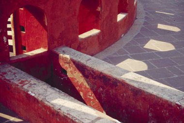 Yeni Delhi, Hindistan 'daki Jantar Mantar astronomik gözlemevleri