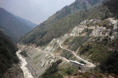 Dönek yol uttarakhand Hindistan Asya 