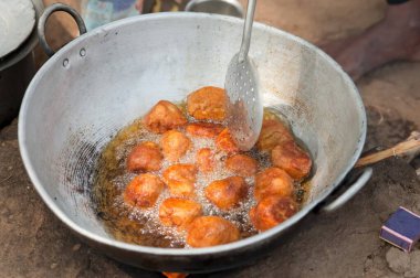 Tatlı Pakoda, Karnataka, Hindistan 