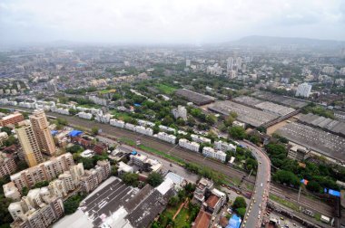 Matunga, Bombay Mumbai, Maharashtra, Hindistan hava manzarası 