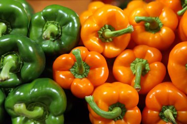 Yeşil ve Turuncu biber, Hindistan