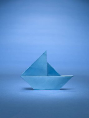 Kağıttan yapılmış el yapımı tekne, origami, Hindistan