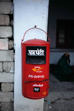 Mektup kutusu Uttarakhand Hindistan Asya