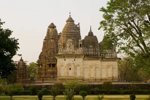 stock image Vishwanath temple Khajuraho , Madhya Pradesh , India