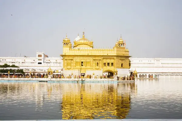 Harimandir Sahib Swarn Mandir Golden Temple Amritsar Punjab India — 图库照片