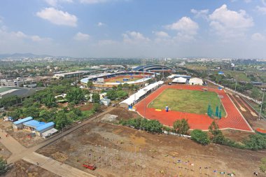 Hindistan, Pune, Maharashtra 'daki Balewadi stadyumu ve spor kompleksi 