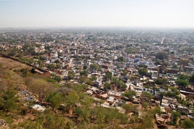 Mimarlık mirası Gwalior kalesi ve şehri, Madhya Pradesh, Hindistan