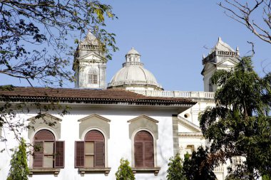 Pastoral Institute Of St. Pius X , UNESCO World Heritage Site , Old Goa , Velha Goa , India clipart