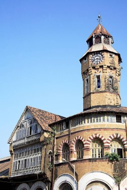 Crawford Market Mahatma Jyotiba Phule Market Caddesi Lokmanya Tilak Yolu Doğu, Bombay Mumbai, Maharashtra, Hindistan