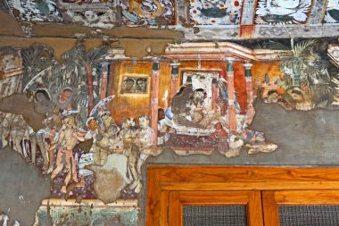 Ajanta, Maharashtra Hindistan 'ı mağaraya çevirdi.