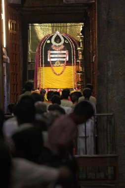 Huge shivlinga of Brihadishwara Temple Vishwakarma Tamilnadu India clipart