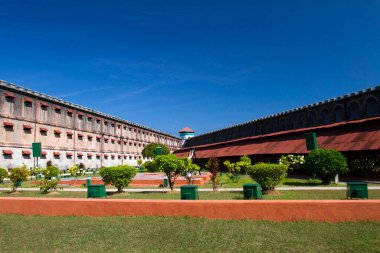 Hücresel Hapishane Liman Blair Andaman Adaları Hindistan Asya