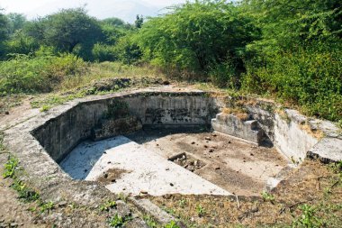 Kazı alanı, Champaner, Gujarat, Hindistan  