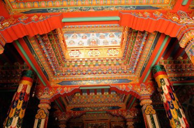 Tayland 'daki Çin tapınağı.