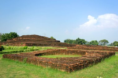 Budist Sitesi, Kapilavastu Piprahawa, Uttar Pradesh, Hindistan 