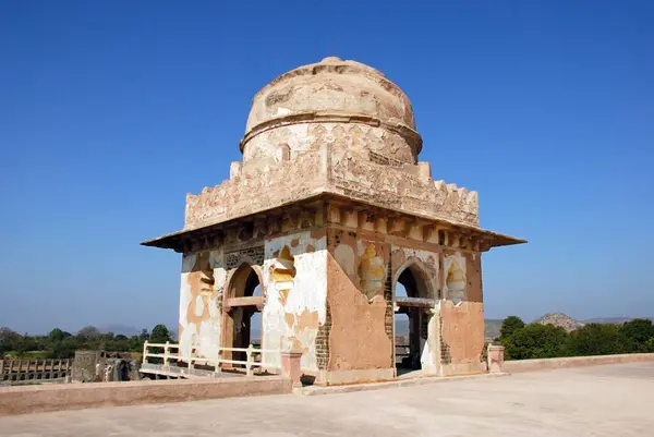 stock image Jahaz Mahal, Mandu, District Dhar, Madhya Pradesh, India 