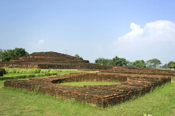 Budist Sitesi, Kapilavastu Piprahawa, Uttar Pradesh, Hindistan 