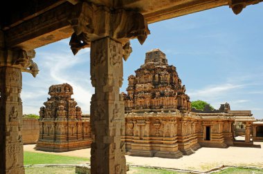 Hazara Rama Tapınağı, Hampi, Vijayanagar, Dist Bellary, Karnataka, Hindistan UNESCO Dünya Mirası