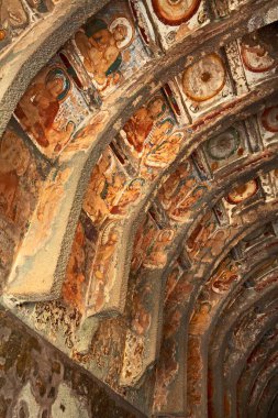 Ajanta, Maharashtra Hindistan 'ı mağaraya çevirdi.