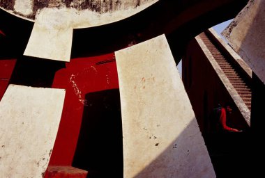 Yeni Delhi, Hindistan 'daki Jantar Mantar astronomik gözlemevleri