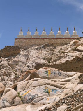 Shey Palace, Leh, Ladakh, Jammu ve Keşmir, Hindistan 