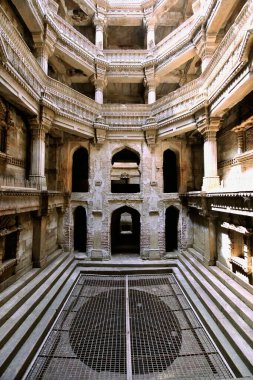 İyi adımlar Adalaj Vav Ahmedabad Gandi Nagar Gujarat Hindistan Asya