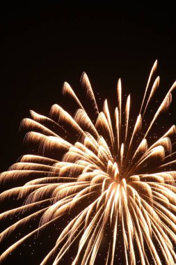 gökyüzünde havai fişek