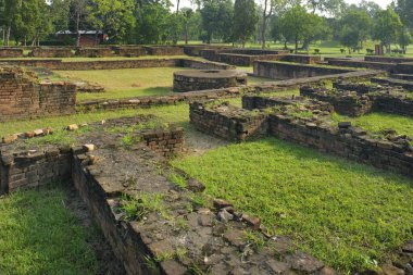 Budist Sitesi, Sravasti, Uttar Pradesh, Hindistan 