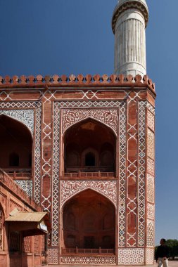 Architecture heritage Akbars tomb, Sikandra, Agra, Uttar Pradesh, India  clipart