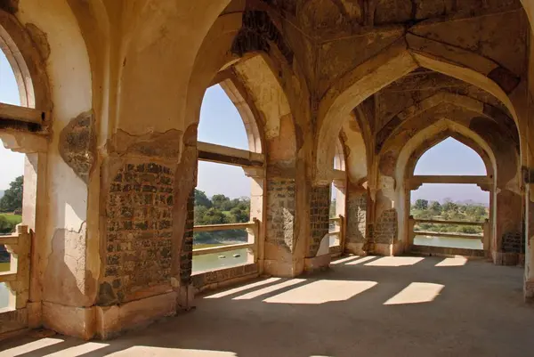 Stock image Jahaz Mahal, Mandu, District Dhar, Madhya Pradesh, India 