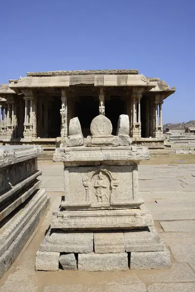 stock image Tulsi Vrindavan , Hampi, Vijayanagar , UNESCO World Heritage site , Deccan plateau , Taluka Hospet , District Bellary , Karnataka , India