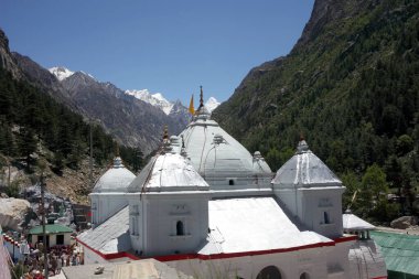 Ganga Tapınağı Gangotri Uttarakhand Hindistan Asya