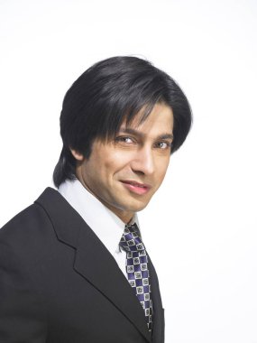 Güney Asyalı Hintli yöneticinin portresi